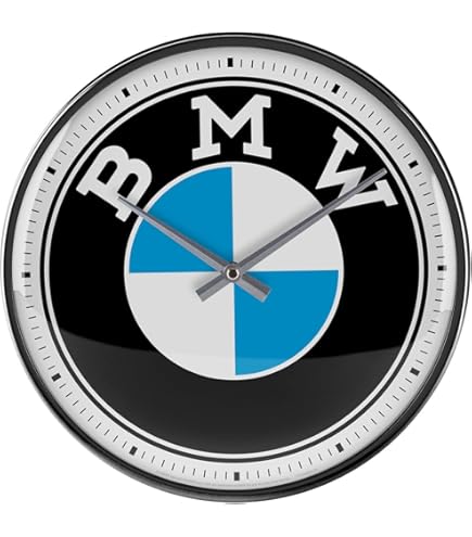 Horloge Miniature Voiture – BMW M3 E46 – Échelle 20x30 Cm – Noir