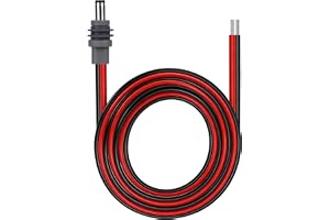 BTFO DC5521 DC Strömkabel för Starlink Mini, 14AWG 5,5x2,1mm Hanplugga till Bar Tråd Pigtails 1m Förlängningssladd för Starli