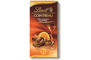 Lindt Tavoletta Cointreau, Tavoletta di Cioccolato al Latte ripiena al Cointreau, Formato tavoletta 100g