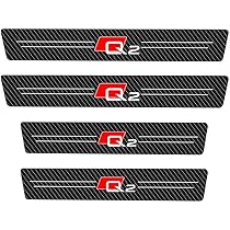 DQSZ Edelstahl Einstiegsleisten Für Audi Q2 2017-2023 - 4-tlg. Set Schwarz