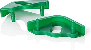 Noctua NA-SAVP6 chromax.Green, Cuscinetti Antivibrazione per Ventole 200 mm (16 Pezzi, Verde)