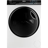 Haier I-Pro Series 3 HWD90-B14939-IB Washing Machine Dryer, Capacity 9 kg + 6 kg, Motor Direct Motion, ABT, Refresh, Delayed