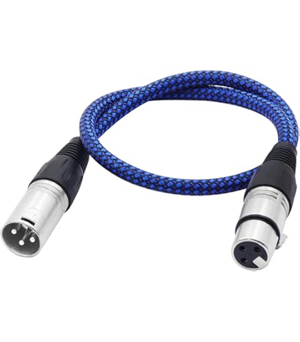 Microphono XLR ""Mic"" Schermato 10 Piedi - Cavo Di Estensione - Foto 8