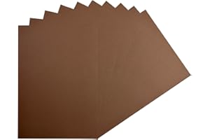 JANRAX Pack of 50 A4 Brown Coloured Card 160gsm Sheets