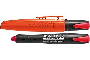 PICA-990/40-Marcador-Indus.-VISOR Perman.-Rojo