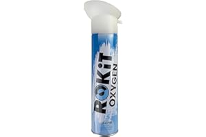ROKiT Oxygen 10.4L | Portable Oxygen Can | Ideal for Home Use and Outdoor Activities