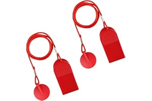 KARELLS Blocco Tapis Roulant,Chiave Magnetica di Sicurezza,Blocco di Sicurezza Tapis Roulant,Serratura Magnetica per Interruttore di Sicurezza a Chiave Universale per Tapis Roulant,Most Treadmills