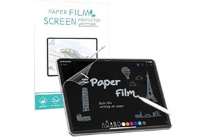 PYS Like Paper Screen Protector for iPad A16 2025/ iPad 2022 10th Generation 10.9 Inch Matte PET Cover for Drawing Writing Sketch Feel Like on Paper Anti-Glare Ant-Fingerprint