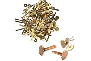 ‎PLUS OFFICE Plus Office FL-30 Messing-Binderücken mit Unterlegscheibe, 30 mm, 100 Stück