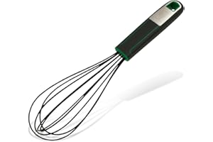 Chefkoch trifft Fackelmann Schneebesen mit ergonomischem Soft-Touch-Griff - Rostfreie Edelstahl-Rührdrähte, hitzebeständig bis 220°C - Ideal zum Aufschlagen von Sahne & mehr