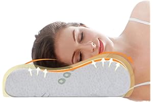 Ecosafeter 2026 Neues Upgrade Hohe Dichte Memory Foam Kissen Kopfkissen - Ergonomisches Orthopädisches Schlafkissen für Nacken- und Schulterschmerzen Mit abnehmbarem Bambus Kissenbezug