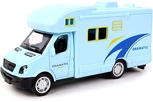 TURBO CHALLENGE - Kamper - Miasto - 025161-1/24 - Pojazd Retro-Napęd - Losowy Model - Plastik - Zabawka Dla Dzieci - Samochód - Od 3 lat