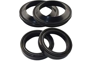 AHL Joint spi de fourche avec cache poussière pour Yamaha X-MAX 125 YP R/ABS 2006-2009 / Yamaha X-MAX 250 YP R BLACK 2009