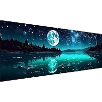 Diamond Painting Drache 120x40cm - 5D Strass Bild Für Wanddekoration