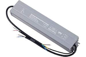 YAYZA! Transformateur 220V 12V Etanche, Dimmable Alimentation LED 12V 100W, IP67 Extérieur Driver LED, Transfo AC à DC Constante, Transformateurs Basse Tension pour Piscine CCTV Ampoule Lampes LED