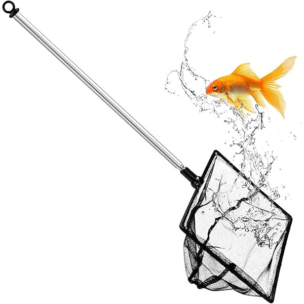 ZHIQIN Small Pond Net For Cleaning - Stainless Telescopic 17