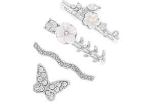 Gatuida 4 Stück Deko-Anhänger Für Winzige Uhren Mini-Armband-Anhänger Smartwatch-Band Ring Uhren-Charms Armband-Ring-Charm Charms Für Uhren Uhrenarmbänder Ohrstecker Mit Blumen