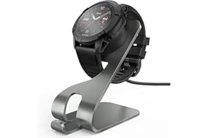 TUSITA Ładowarka Stacje Dokujące Kompatybilny z Garmin Fenix 7 7S 7X 6 6S 6X Pro 5S 5X Plus,Epix 2,Forerunner 945 45S 245,Instinct,Vivoactive 3 4S,Charging Dock for Vivomove 3S,Venu 2 Sq,Approach S60