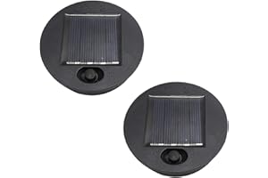 MODONGHUA 2 pz/confezione di luci solari di ricambio superiore a LED pannello solare lanterna coperchio luci lampadina parte di ricambio, per lanterne da appendere all'aperto