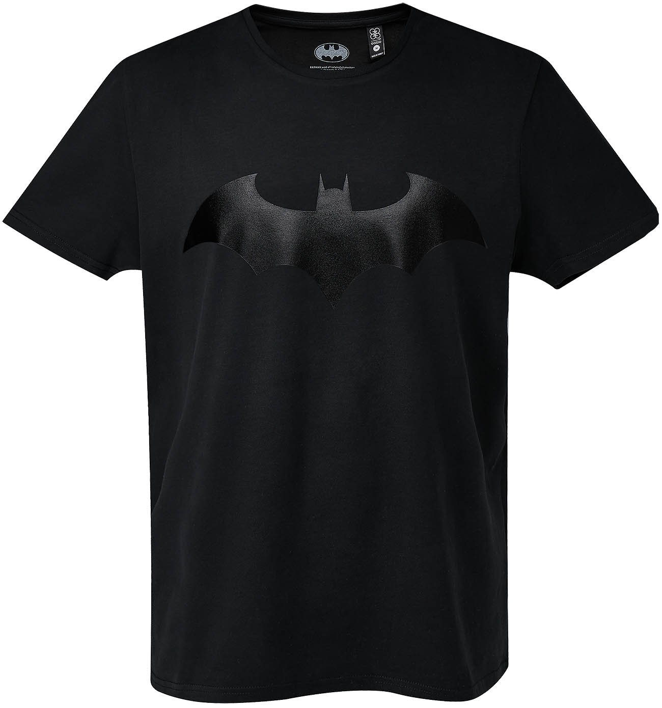Gozoo-Batman-Herren-T-Shirt-Schwarz