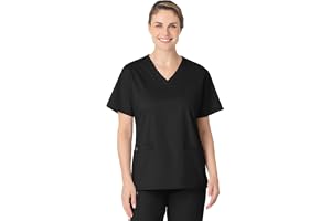 WonderWink Women's Plus-Size Wonderwork Women's V-Neck Scrub Top