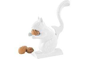 ‎ROSENSTEIN & SÖHNE Rosenstein & Söhne Retro Nussknacker: Gusseisen-Nussknacker im Eichhörnchen-Design, weiß (Deko, Designte Nuss-Knacker, Walnüsse)