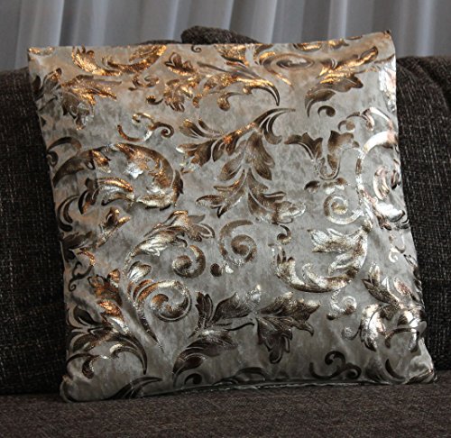 Kissenhülle "LUXURY" ornament (creme)