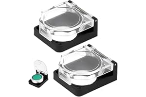 JCASBDN 2PCS -Taste Deckt wasserdichte staubdichte Schutzschutzschalterabdeckung für den Schaltschalter für 22mm Schalter Computer PC Desktop