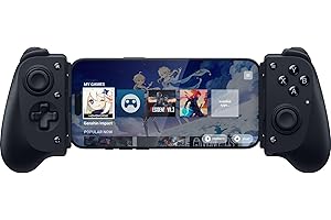 ‎RAZER Razer Kishi V3 - Fullsize Mobil-Controller für iPhone und Android Smartphones - USB-C Plug-and-Play - Anti-Drift Analogsticks - 12 Tasten - Sensa HD Haptics - Nexus Game Launcher, Schwarz