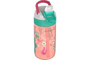 Kambukka Borraccia per bambini (400 ml) impermeabile, antimacchia e odore, resistente agli urti, lavabile in lavatrice, bottiglia antifuoriuscita, mod