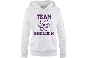 Comedy Shirts The Big Bang Theory T-shirt à capuche pour femme S – XL Couleurs :