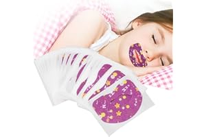 EULBEVOLI 30 Szt. Taśma do Ust do Spania, Profesjonalne Dzieci Przenośne Paski do Spania, Bezpieczne Miękkie Delikatne Paski do Ust, do Zmniejszenia Oddychania i Chrapania Przez Usta, Lepsze Oddychanie Przez No