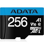 Intenso Premium Scheda di Memoria microSDXC da 256 GB Class 10 UHS-I (con Adattatore SD), Nero (3423492