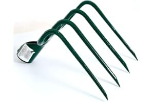 kard Manure hook dung hook poop crutch 4 prongs without handle 20 x 19 cm