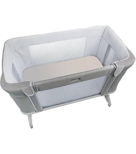 Coprimaterasso Igienico Chicco Next2Me Forever - In Spugna Di Cotone, Bianco, Per Culla 50x110 Cm - Foto 13