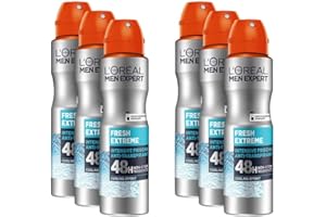 L'Oréal Men Expert Fresh Extreme Antyperspirant, 6 x 150 ml