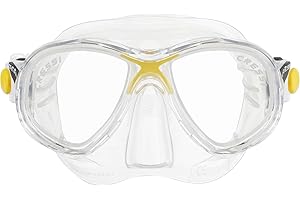 Cressi Marea Jr - Maske oder Maske Marea Jr + Schnorchel Top zum Tauchen und Schnorcheln, Einheitsgröße, Kinder Unisex