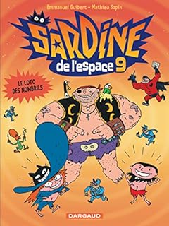 jaquette livre Sardine de l'espace - tome 9 - Le loto des nombrils (9)