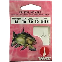 Hameçons Pêche au coup Nickelé PA HK 3 X10 CAPERLAN Hameçons Pêche au coup Nickelé PA HK 3 X10 CAPERLAN