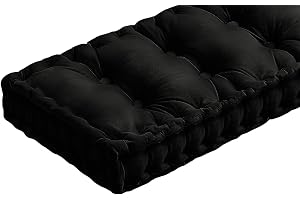 Bänkdyna inomhus/utomhus 40/80/100/120/140/160/180cm sammet bänk sittdyna 1/2/3 sittplatser 8-10cm tjocka stolskuddar för ute