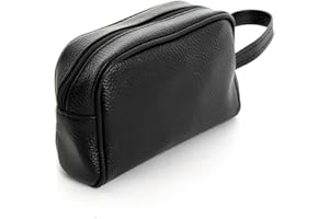 Giosal Borsello Da Polso Borsa A Mano Pochette Ecopelle Casual Accessorio Chiusura con Cerniera