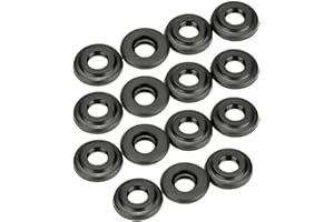 KIMISS Car Seal Gasket, Auto Engine Valve Cover Gasket Set, Bolt Seals Kit for E46 E39 E60 E65 E66 E53 E83, 11121726537 11121437395