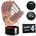 Produktbild InnoWill Baseball Handschuhe Geschenk LED Lampe USB und Batteriebetriebene 7Colors