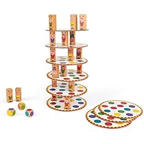Janod - Magic Theater - Children's Board Game - Observation And Deduction Game - FSC Certified - For 2 Or More Players - Ages 3 - J02624