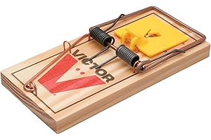 PROTECT HOME Rattenfalle Classic, Klassische Schlagfalle aus Holz zur effektiven und giftfreien Rattenbekämpfung, 1 Stück