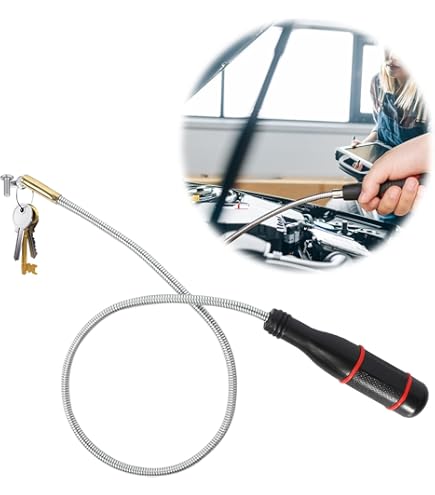 60CM Aimant Mecanique Flexible, Aimant Pour Magnétique Puissant, Outil De Ramassage Aimanté