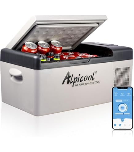 Réfrigérateur 12/24V à compression fourgon, van et camping-car - Frigo