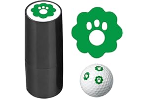 Penlimly Marcador de Pelota de Golf, Sello de Pelota de Golf Personalizado Impermeable, Marcador Bolas de Golf Sello Secado Rápido y Duradero, Accesorios para Golf, Regalo para Amantes del Golf