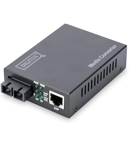 Convertitore Rame-Fibra Ottica 1000 Mbps con Modulo SFP Monomodale