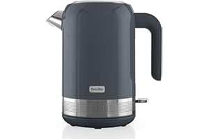 Breville High Gloss Czajnik Elektryczny, Szary, 1,7 l